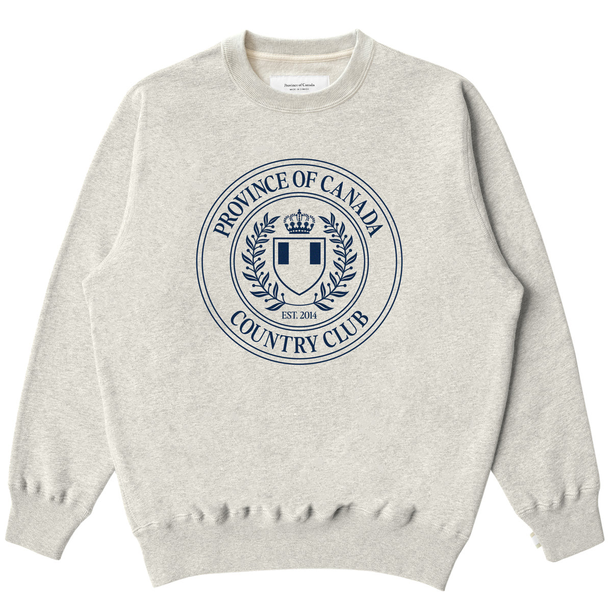 Country Club Fleece Sweatshirt Eggshell Unisex – Province of Canada