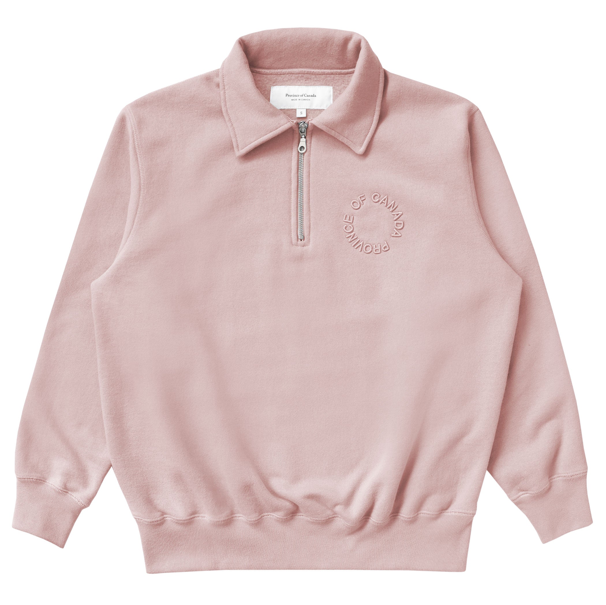 Made in Canada Half Zip Fleece Sweatshirt Dusk - Unisex - Province of Canada