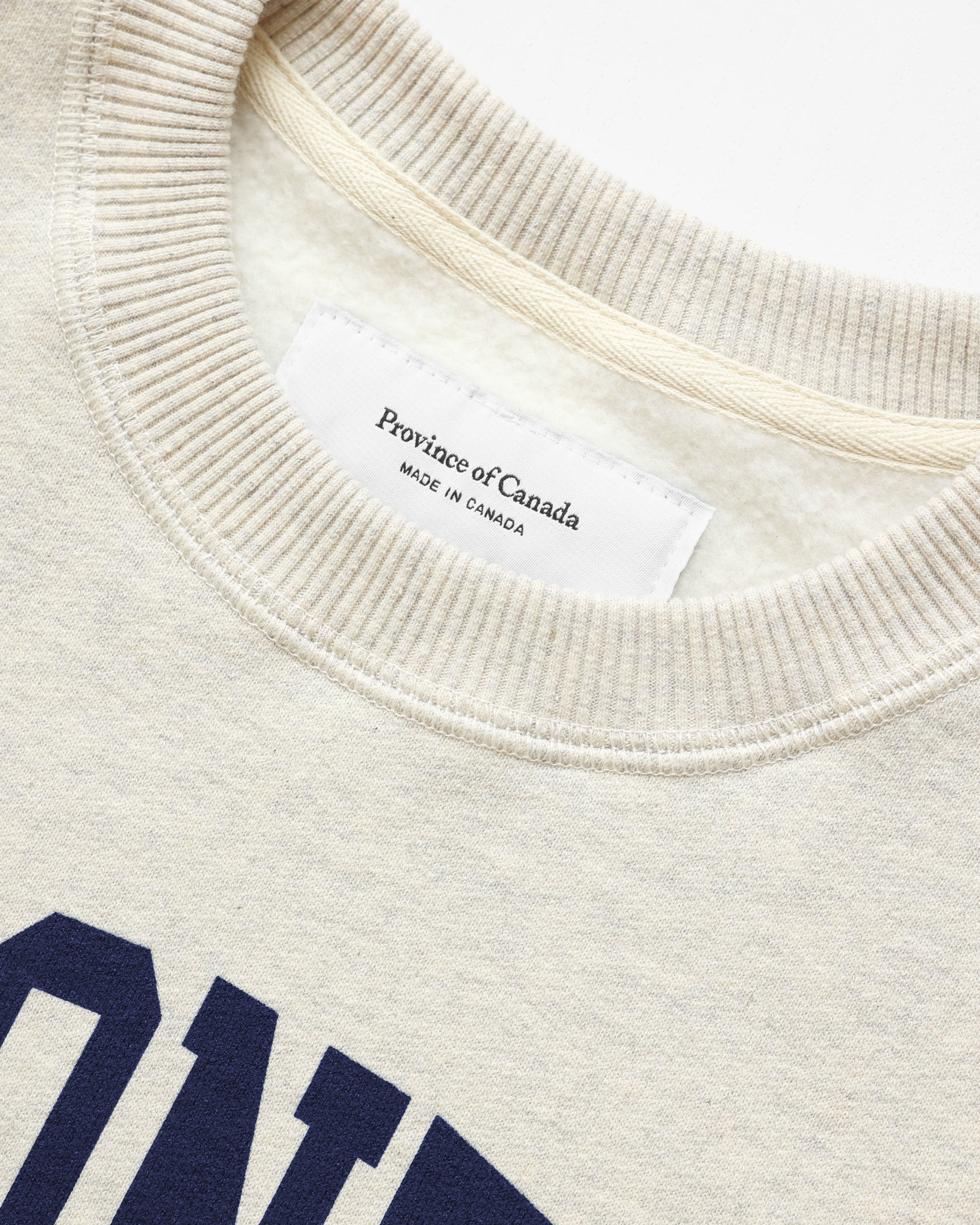 Made in Canada Edmonton Fleece Sweatshirt Heather Grey - Unisex - Province of Canada