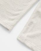 Made in Canada 100% Cotton Wide Leg Cropped French Terry Sweatpant Eggshell - Unisex - Province of Canada
