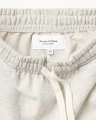 Made in Canada 100% Cotton Wide Leg Cropped French Terry Sweatpant Eggshell - Unisex - Province of Canada