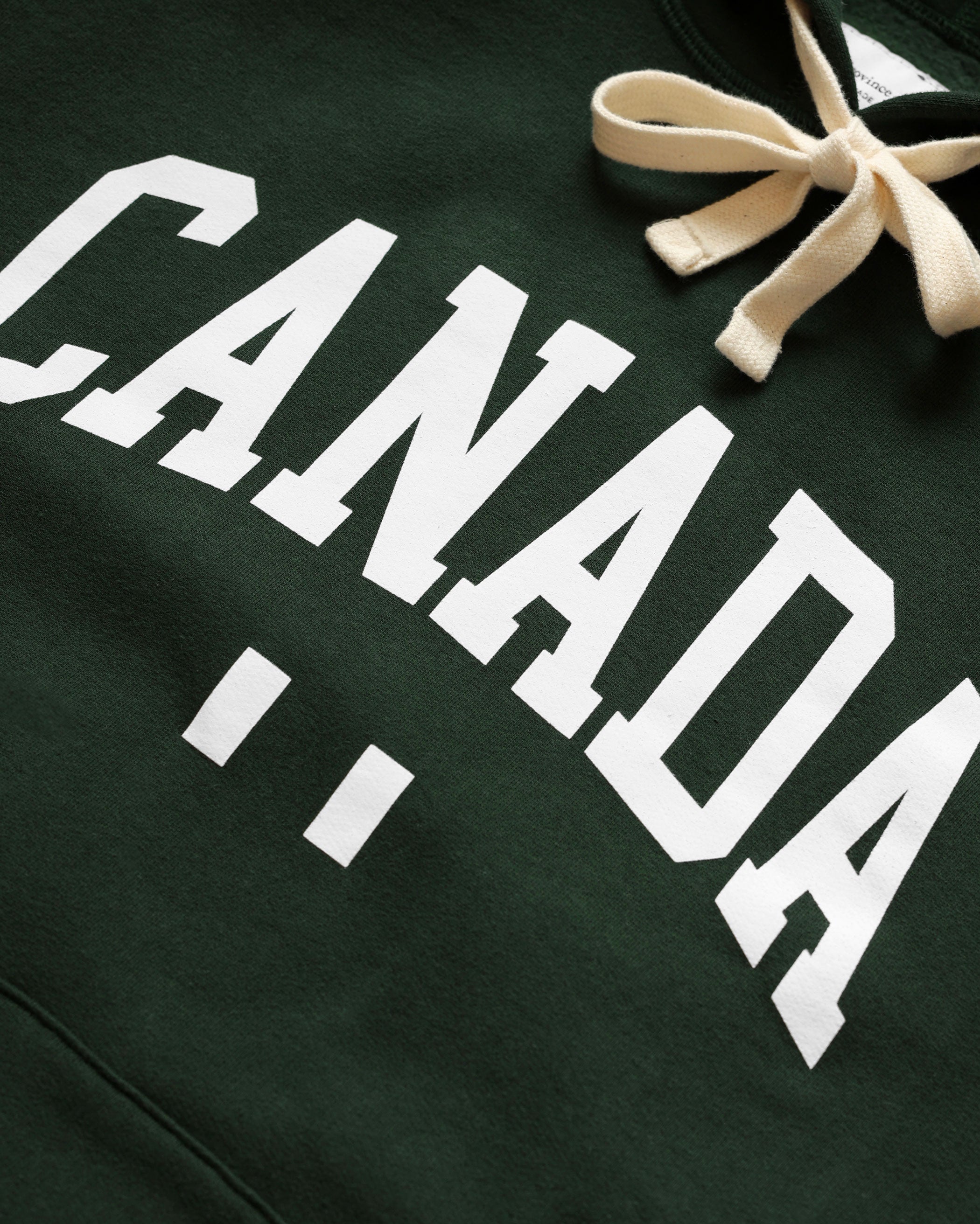 Made in Canada Canada Fleece Hoodie Forest - Unisex - Province of Canada