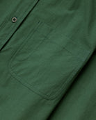 Made in Canada 100% Cotton Washed Poplin Dress Forest Green - Province of Canada