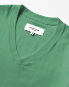 Made in Canada Friday V-Neck Tee Green 100% Organic Cotton - Province of Canada