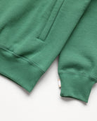 Made in Canada Club Cotton Fleece Half Zip Green - Unisex - Province of Canada