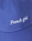 Made in Canada 100% Cotton Blue French Girl Baseball Hat - Province of Canada