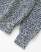 Made in Canada Cotton Knit Sweater Heather Navy 100% Cotton - Unisex - Province of Canada