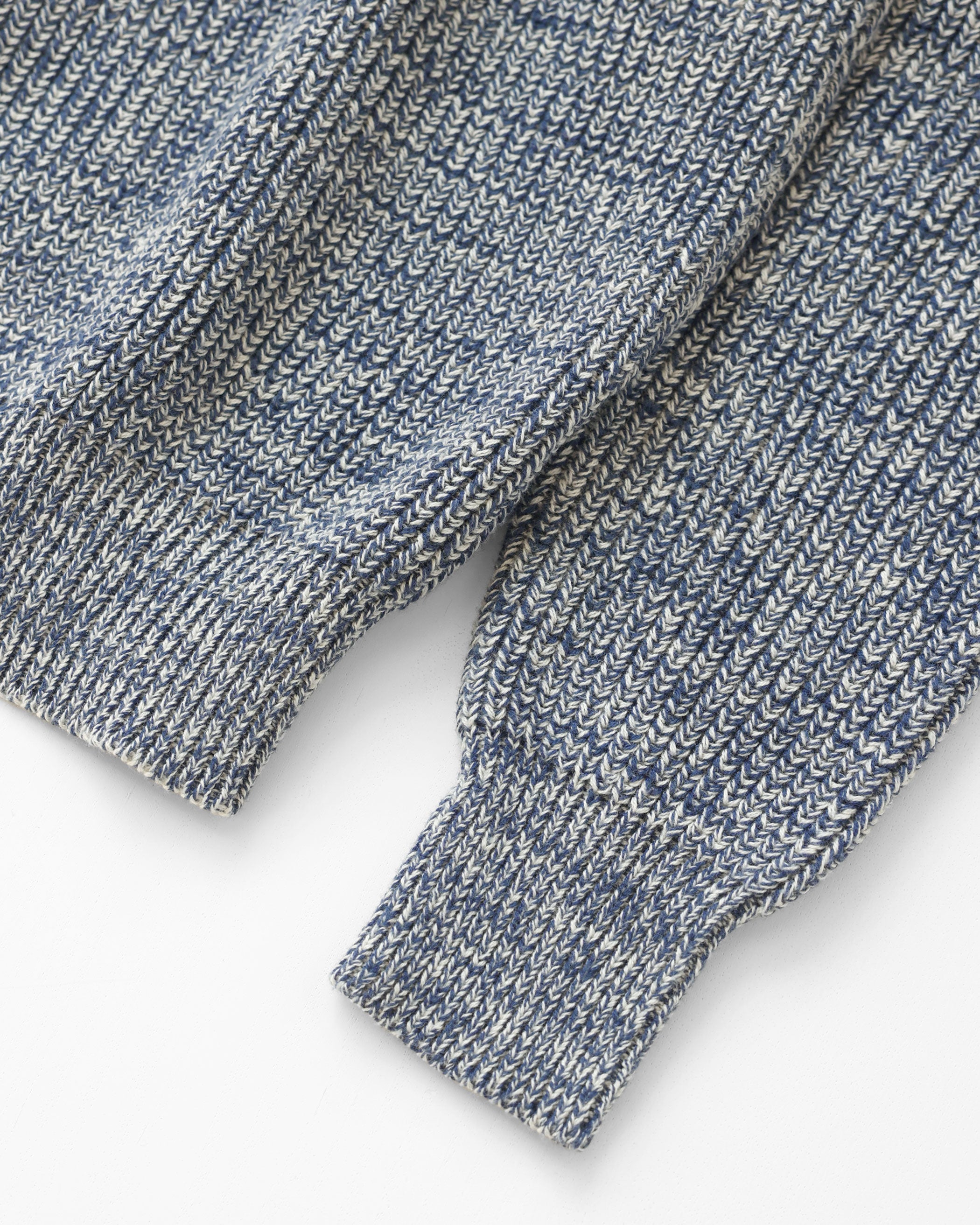 Made in Canada Cotton Knit Sweater Heather Navy 100% Cotton - Unisex - Province of Canada