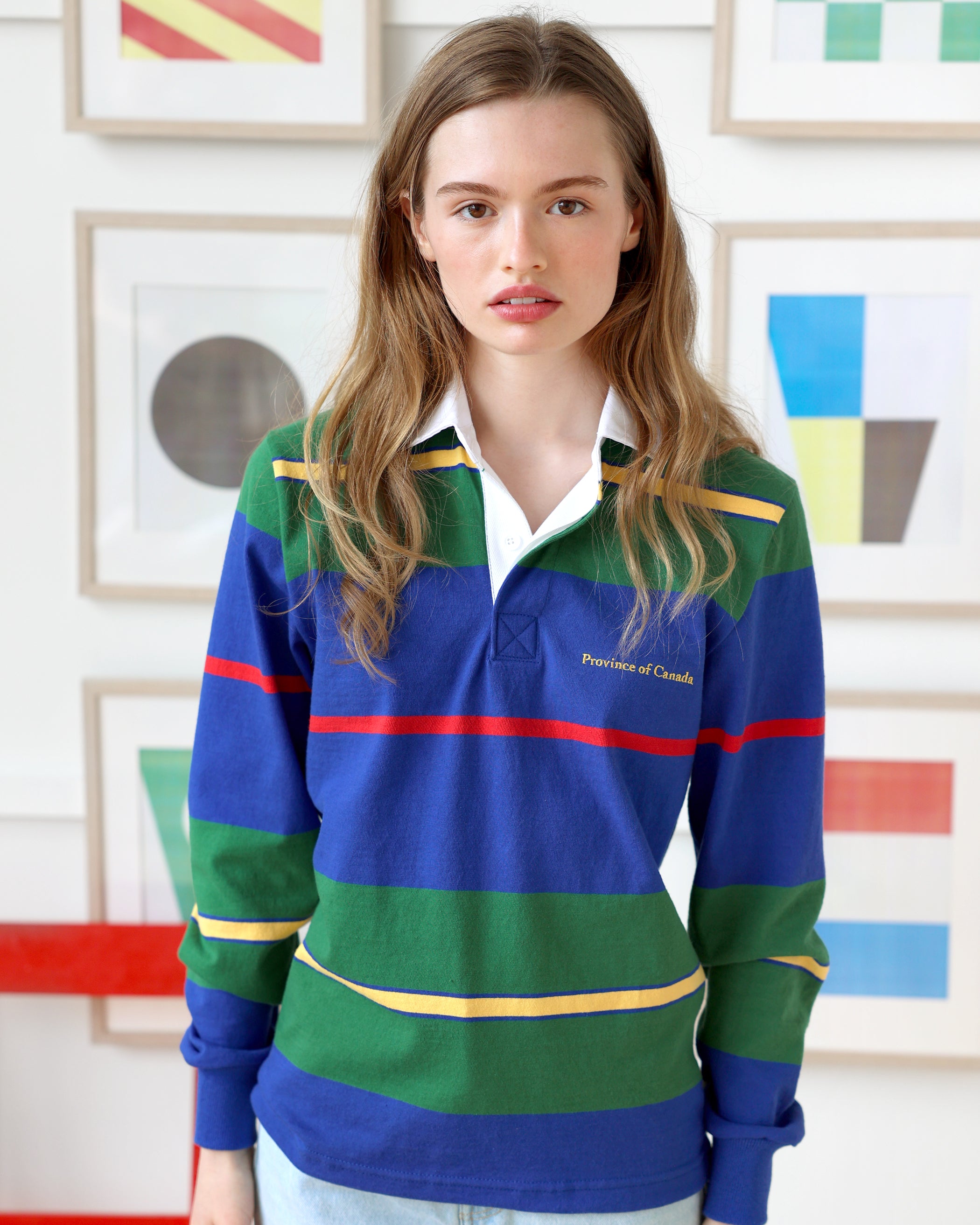 Made in Canada Jordan Rugby Shirt 100% Cotton - Unisex - Province of Canada