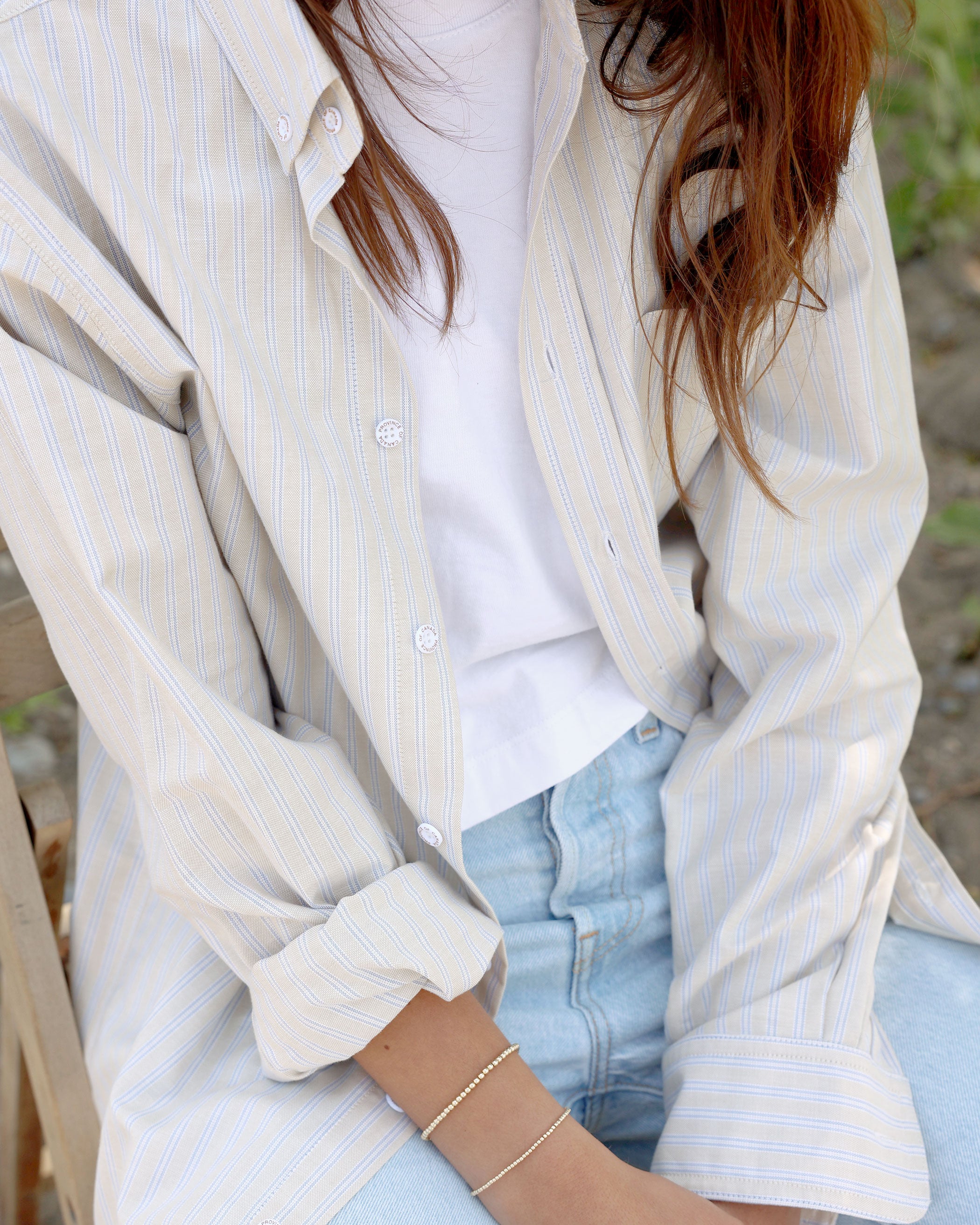 Made in Canada 100% Cotton Remy Oxford Shirt - Unisex - Province of Canada