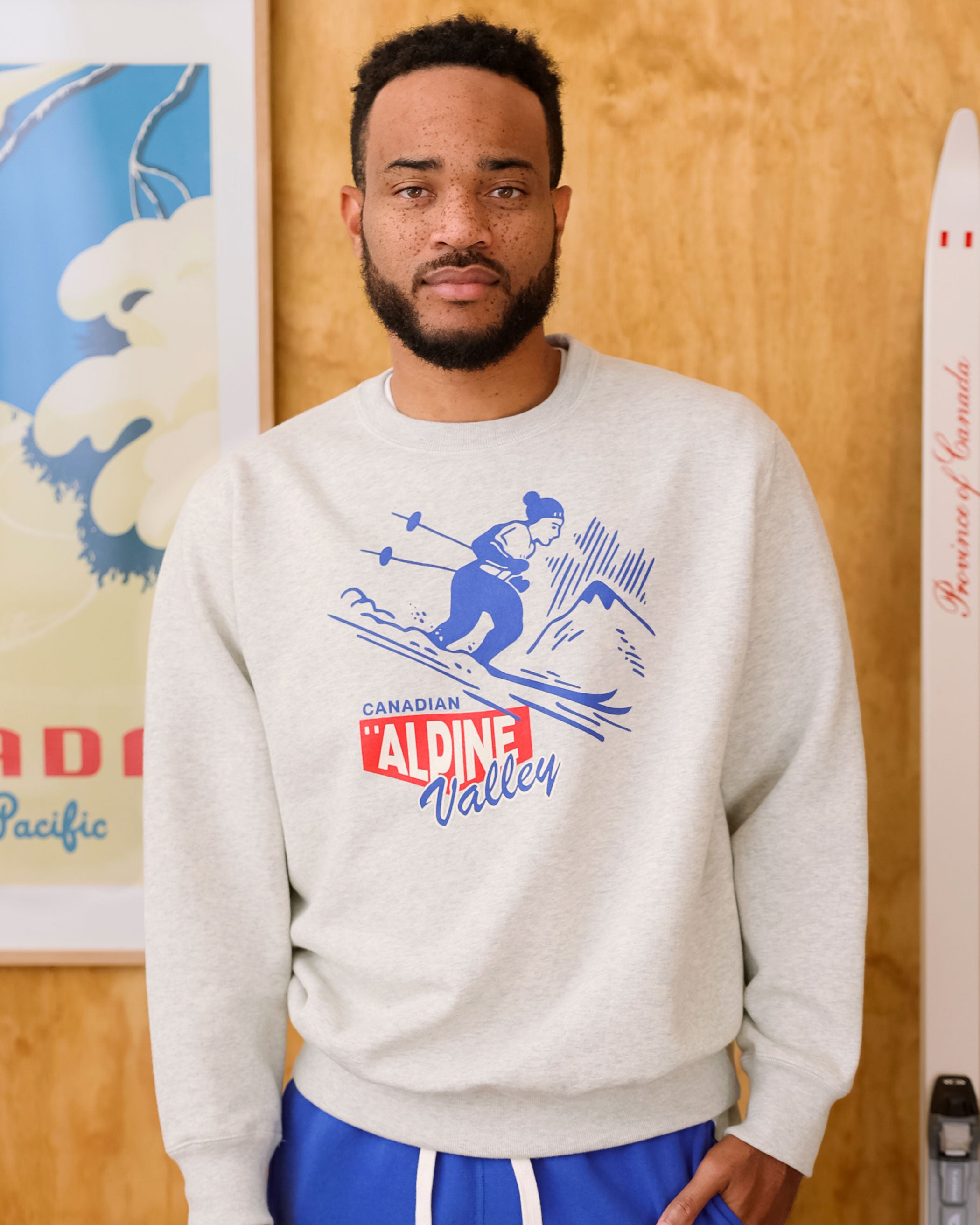 Made in Canada Fleece Alpine Valley Sweatshirt Eggshell - Unisex - Province of Canada