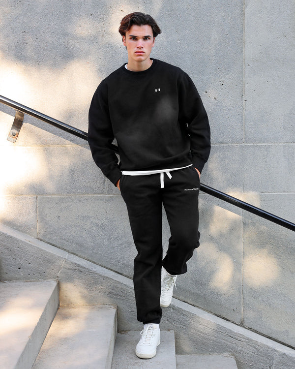 Province of Canada Black Sweatpants Made in Canada