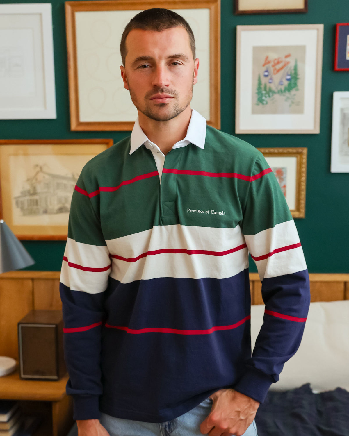 Made in Canada Blair Rugby Shirt - Unisex - Province of Canada