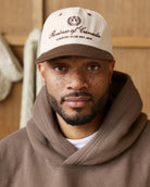 Made in Canada 100% Cotton Country Club Baseball Hat Natural Brown - Province of Canada
