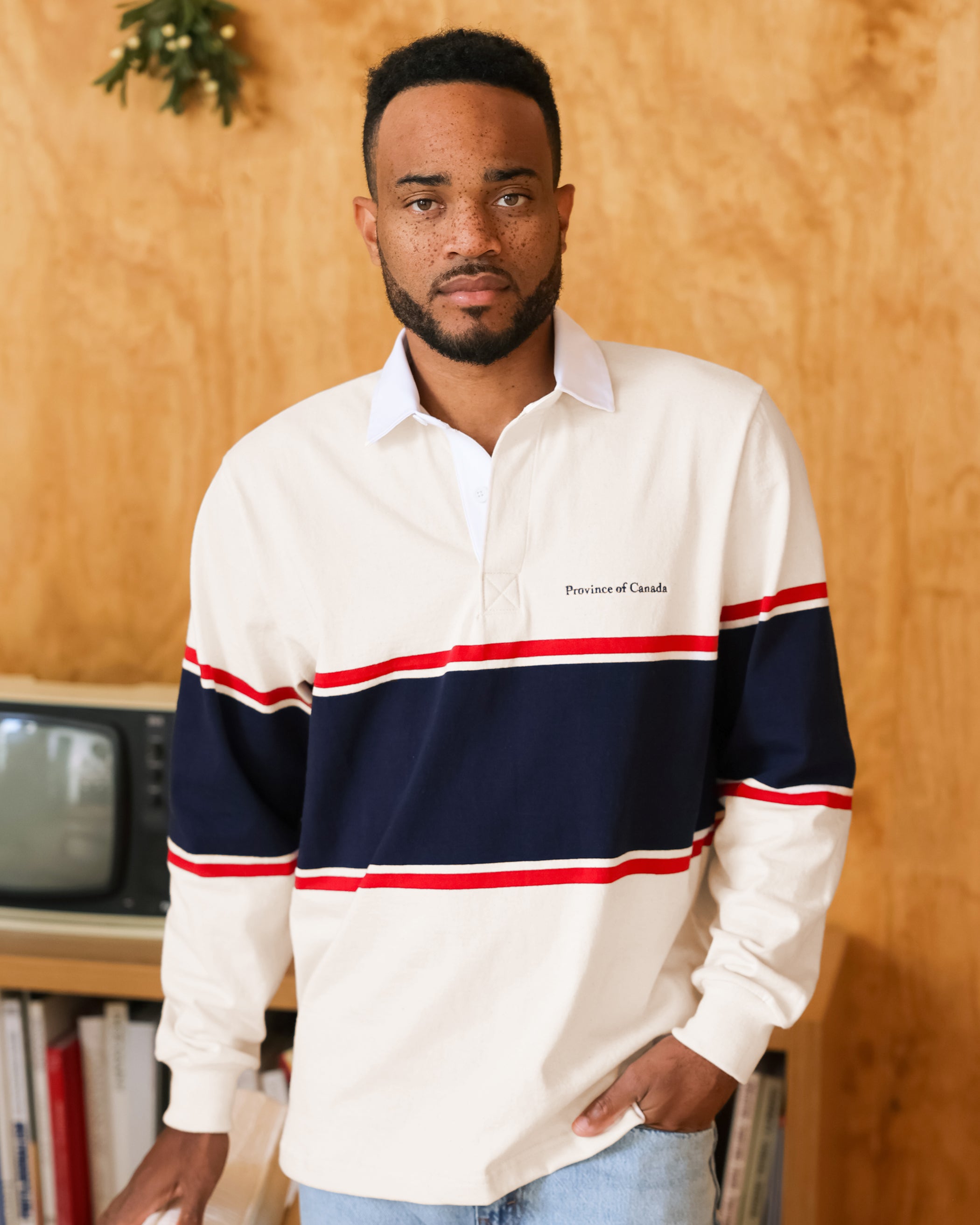 Made in Canada 100% Cotton Harper Rugby Shirt - Unisex - Province of Canada