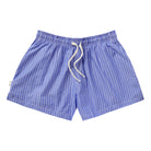 Made in Canada Pyjama Short Blue Stripe  100% Cotton - Womens - Province of Canada