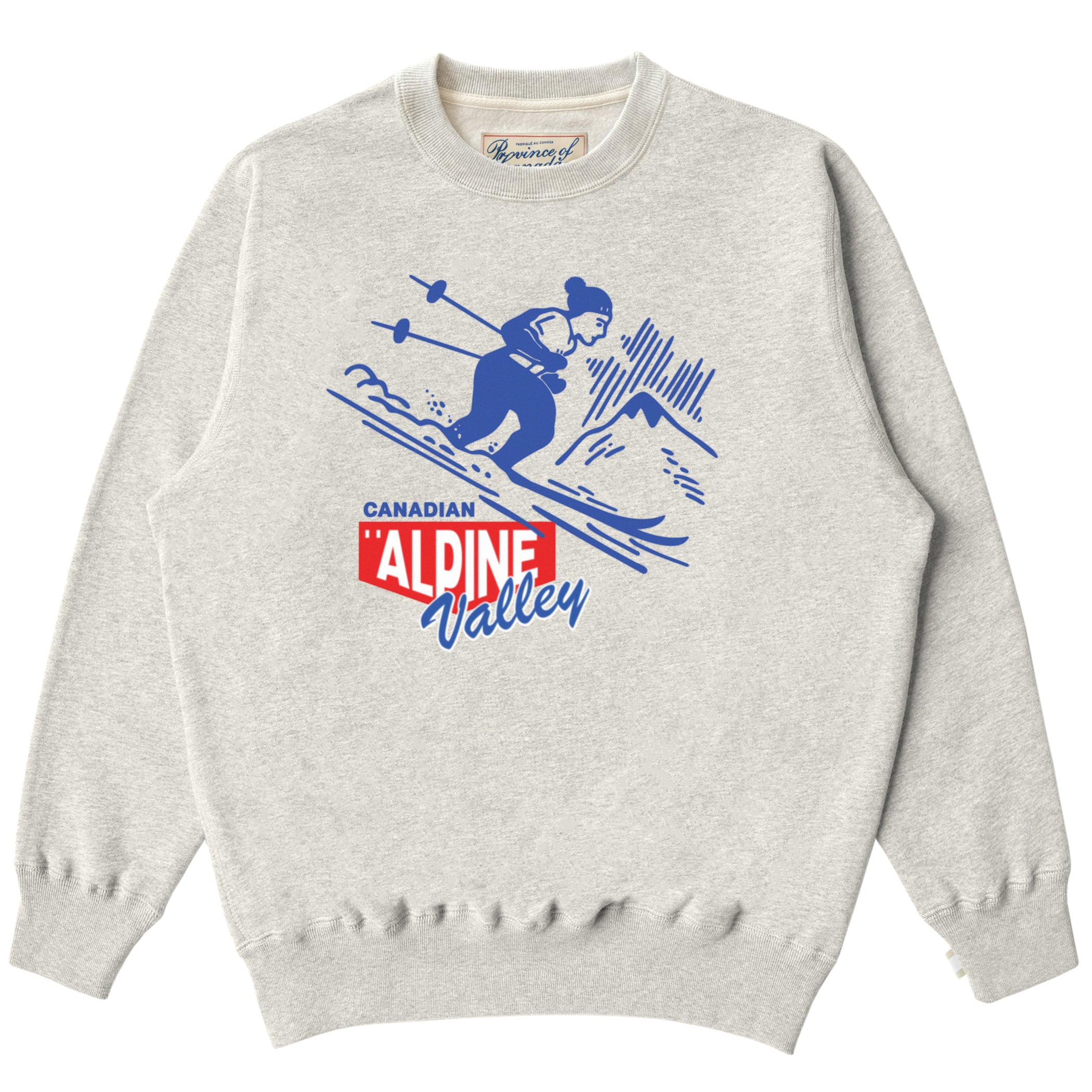 Made in Canada Fleece Alpine Valley Sweatshirt Eggshell - Unisex - Province of Canada