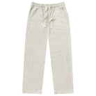 Made in Canada 100% Cotton Wide Leg Cropped French Terry Sweatpant Eggshell - Unisex - Province of Canada
