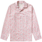 Made in Canada Pyjama Shirt Floral 100% Cotton - Unisex - Province of Canada