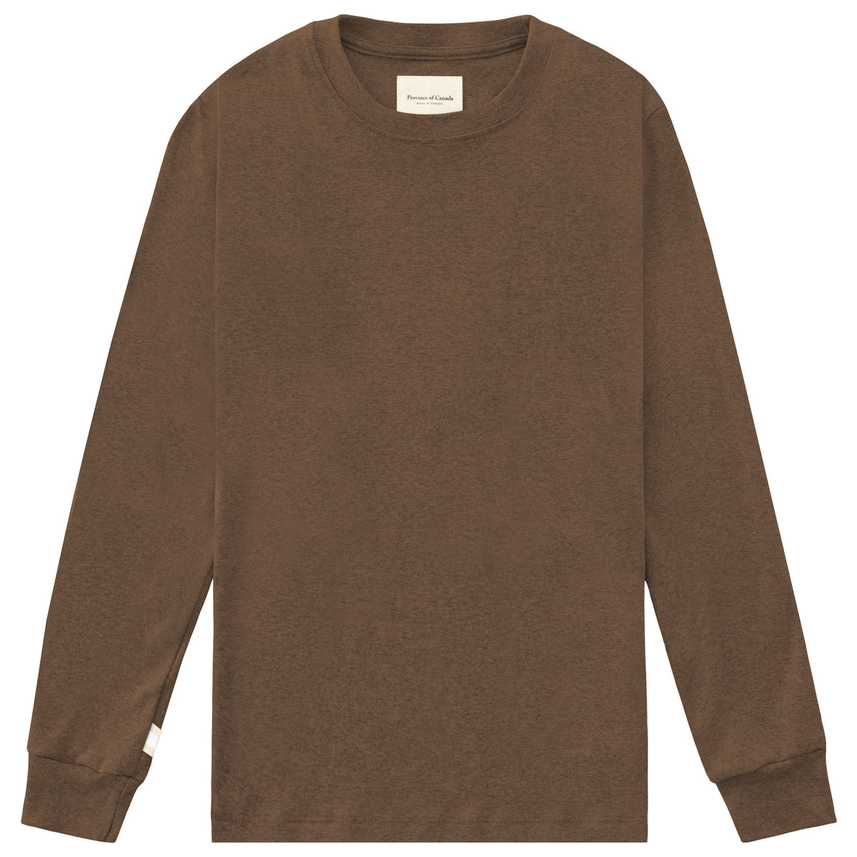 Almost Pyjama Long Sleeve Tee Heather Brown - Unisex