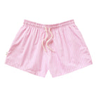 Made in Canada Pyjama Short Pink Stripe 100% Cotton - Womens - Province of Canada
