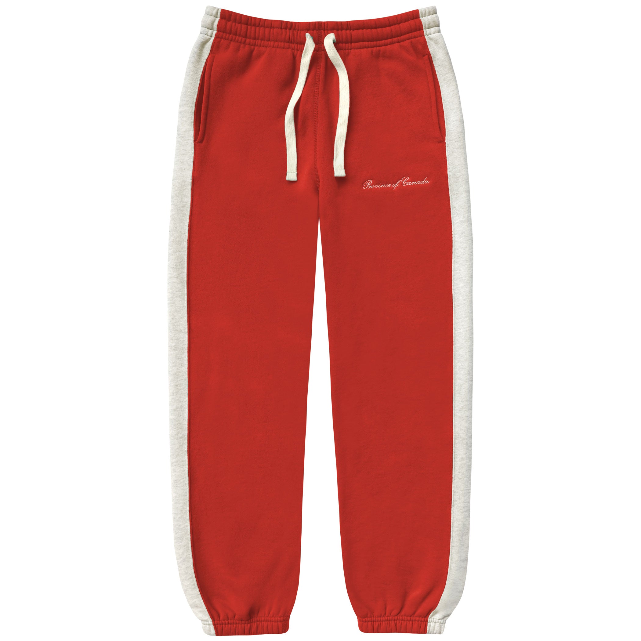 Made in Canada Club Fleece Sweatpant Red - Unisex - Province of Canada
