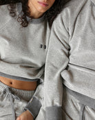 Made in Canada Reverse French Terry Sweatshirt Charcoal - Unisex - Province of Canada