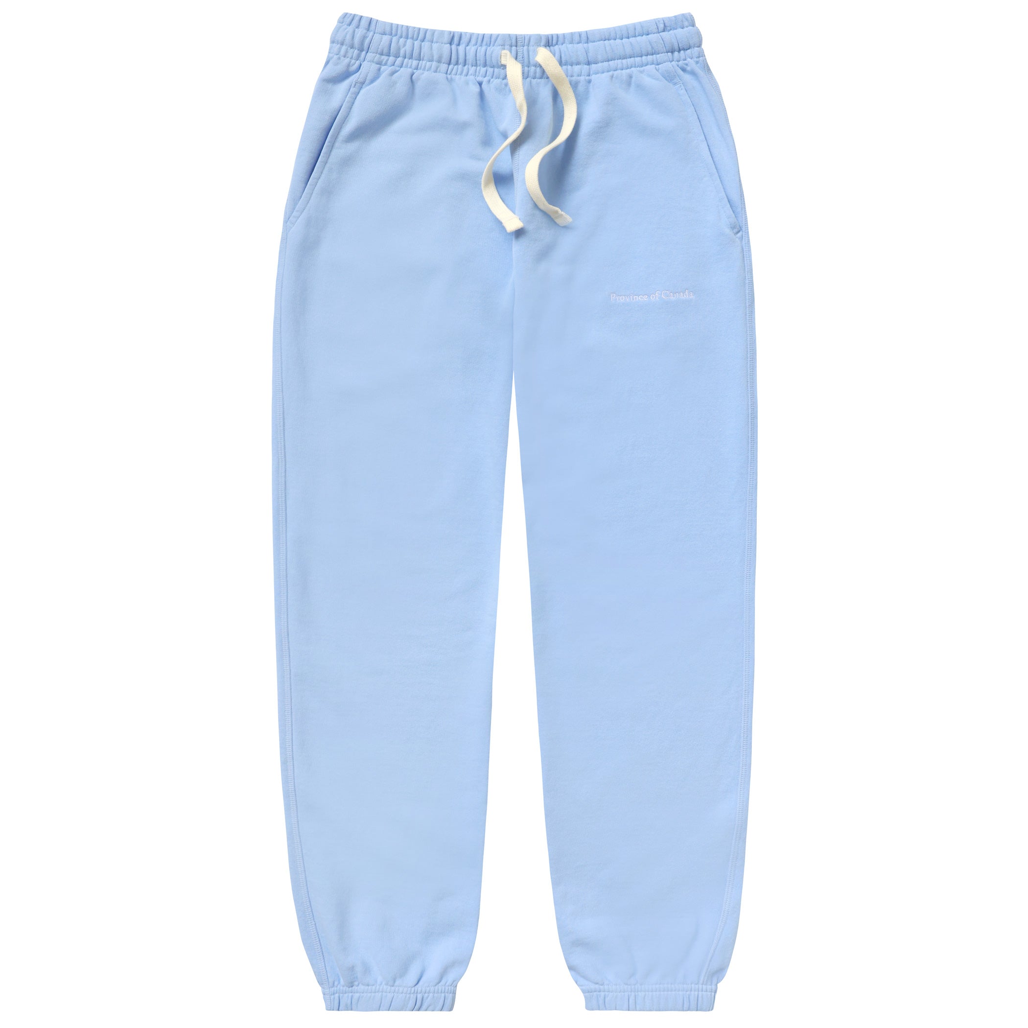 Made in Canada Relaxed French Terry Sweatpant Sky Blue 100% Cotton - Unisex - Province of Canada
