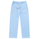 Made in Canada 100% Cotton Wide Leg Cropped French Terry Sweatpant Sky Blue - Unisex - Province of Canada