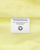 Made in Canada Monday Crop Top Lemon - Province of Canada
