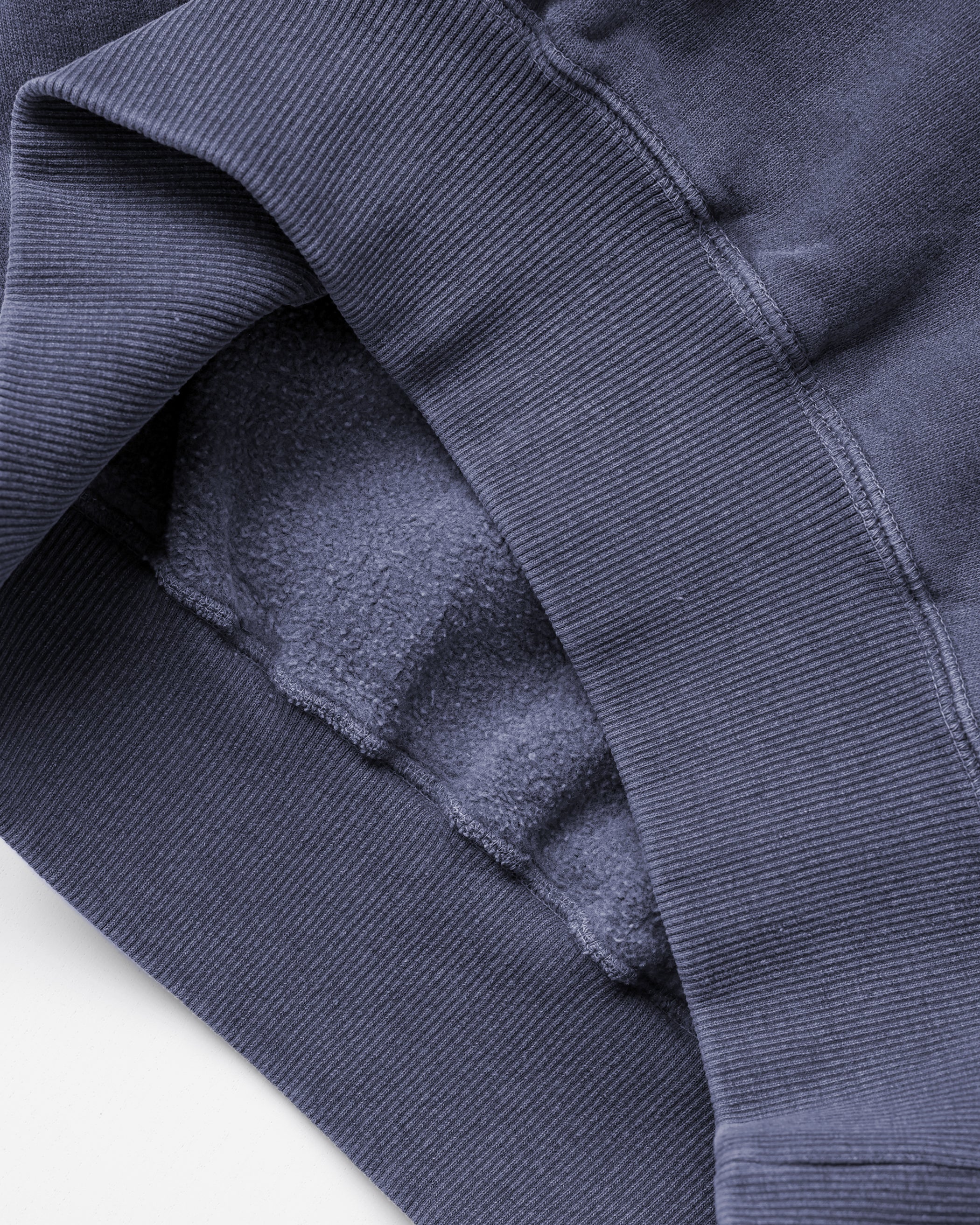 Made in Canada Navy Blue Cottage Fleece Sweatshirt Washed - Province of Canada