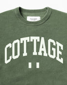 Made in Canada Cottage Fleece Sweatshirt Washed Olive Green - Province of Canada