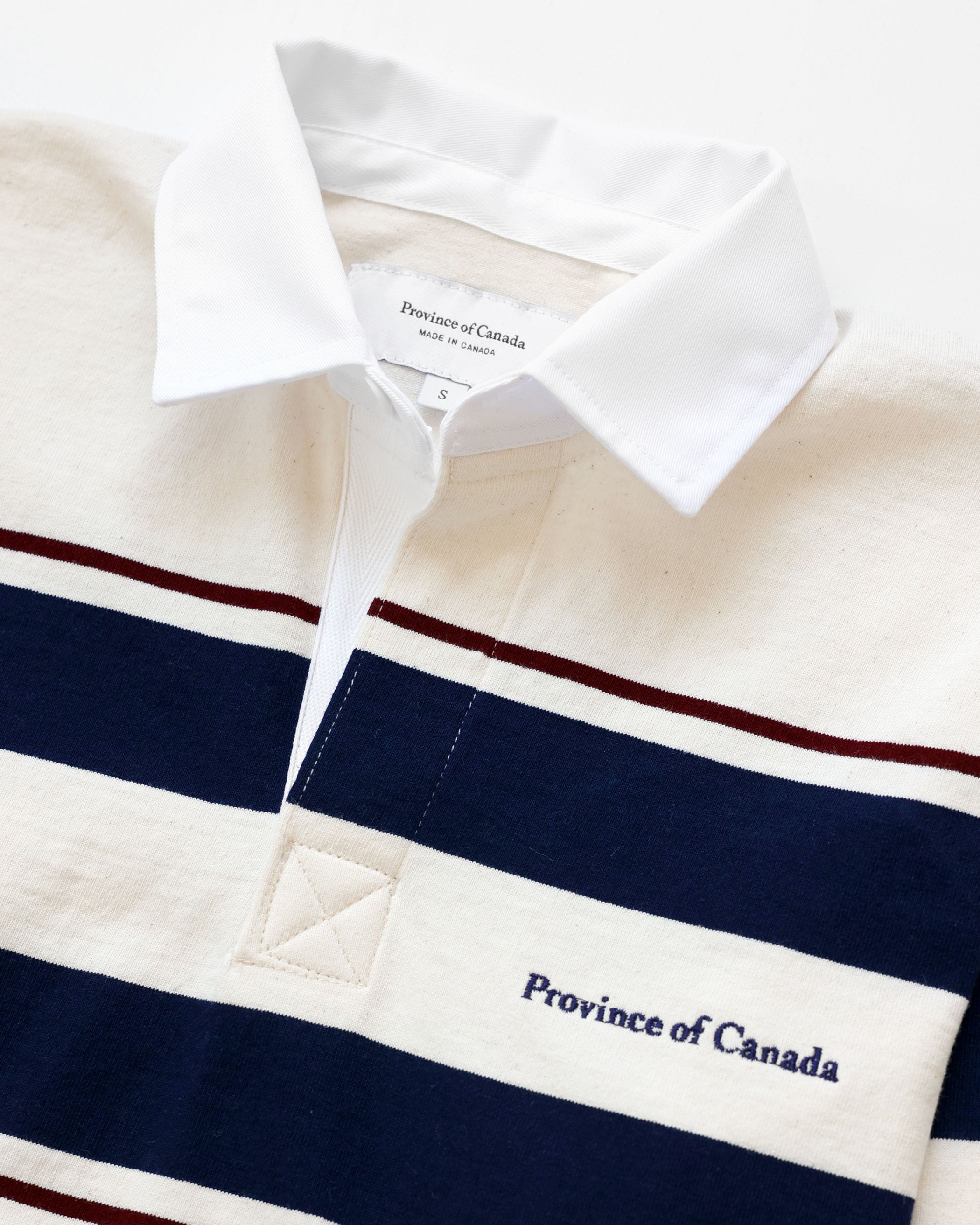 Made in Canada 100% Cotton Ossington Rugby Shirt - Unisex - Province of Canada