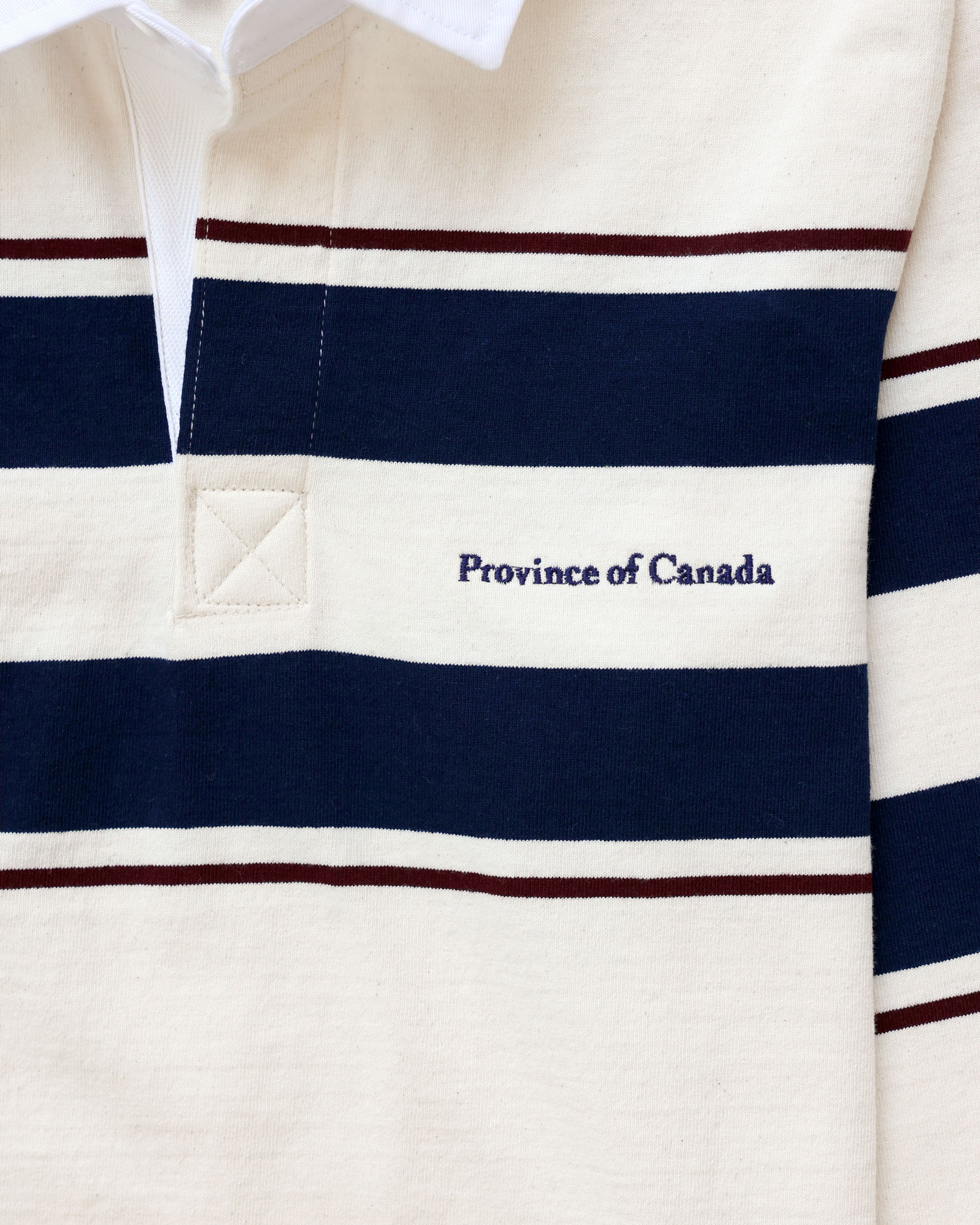 Made in Canada 100% Cotton Ossington Rugby Shirt - Unisex - Province of Canada