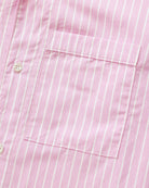 Made in Canada Pyjama Shirt Pink Stripe 100% Cotton - Unisex - Province of Canada