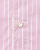Made in Canada Pyjama Shirt Pink Stripe 100% Cotton - Unisex - Province of Canada