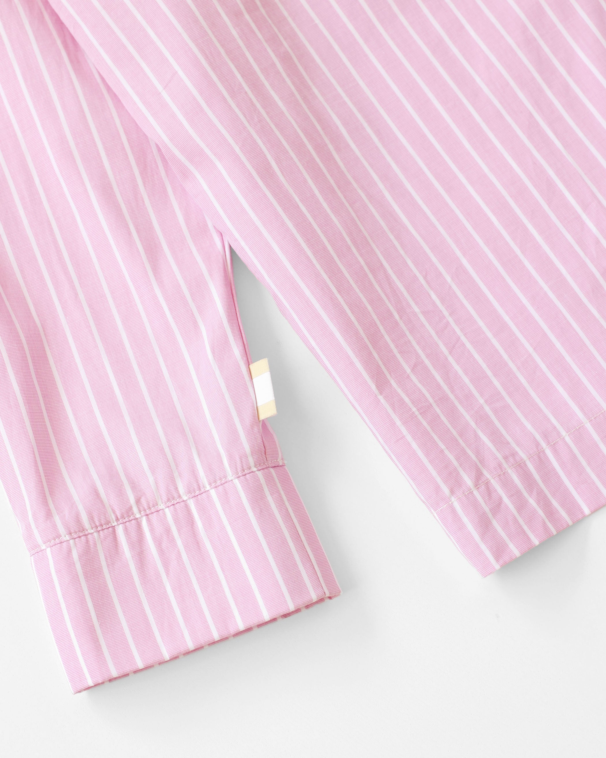 Made in Canada Pyjama Shirt Pink Stripe 100% Cotton - Unisex - Province of Canada