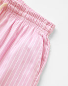 Made in Canada Pyjama Short Pink Stripe 100% Cotton - Womens - Province of Canada