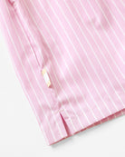 Made in Canada Pyjama Short Pink Stripe 100% Cotton - Womens - Province of Canada