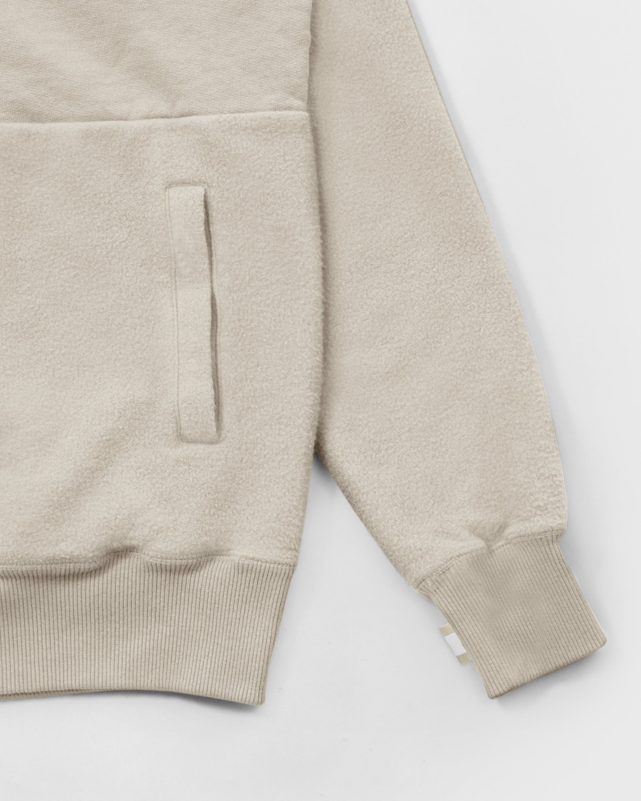 Made in Canada Reverse Fleece Pullover Oatmeal Unisex - Province of Canada