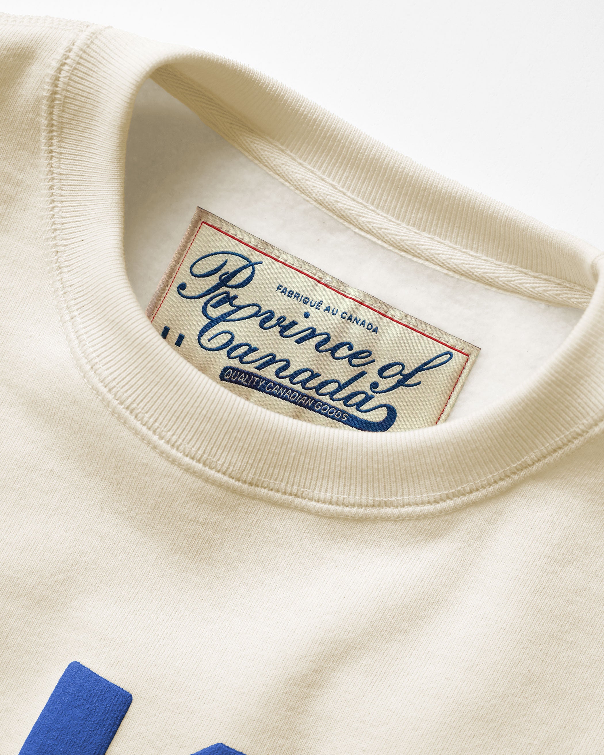 Made in Canada Fleece Ski Sweatshirt Cream - Unisex - Province of Canada