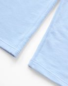 Made in Canada 100% Cotton Wide Leg Cropped French Terry Sweatpant Sky Blue - Unisex - Province of Canada