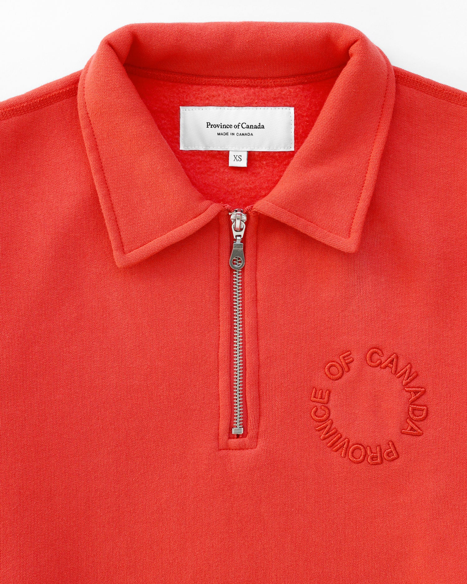 Made in Canada Red Flag Fleece Sweatshirt Tart - Unisex - Province of Canada