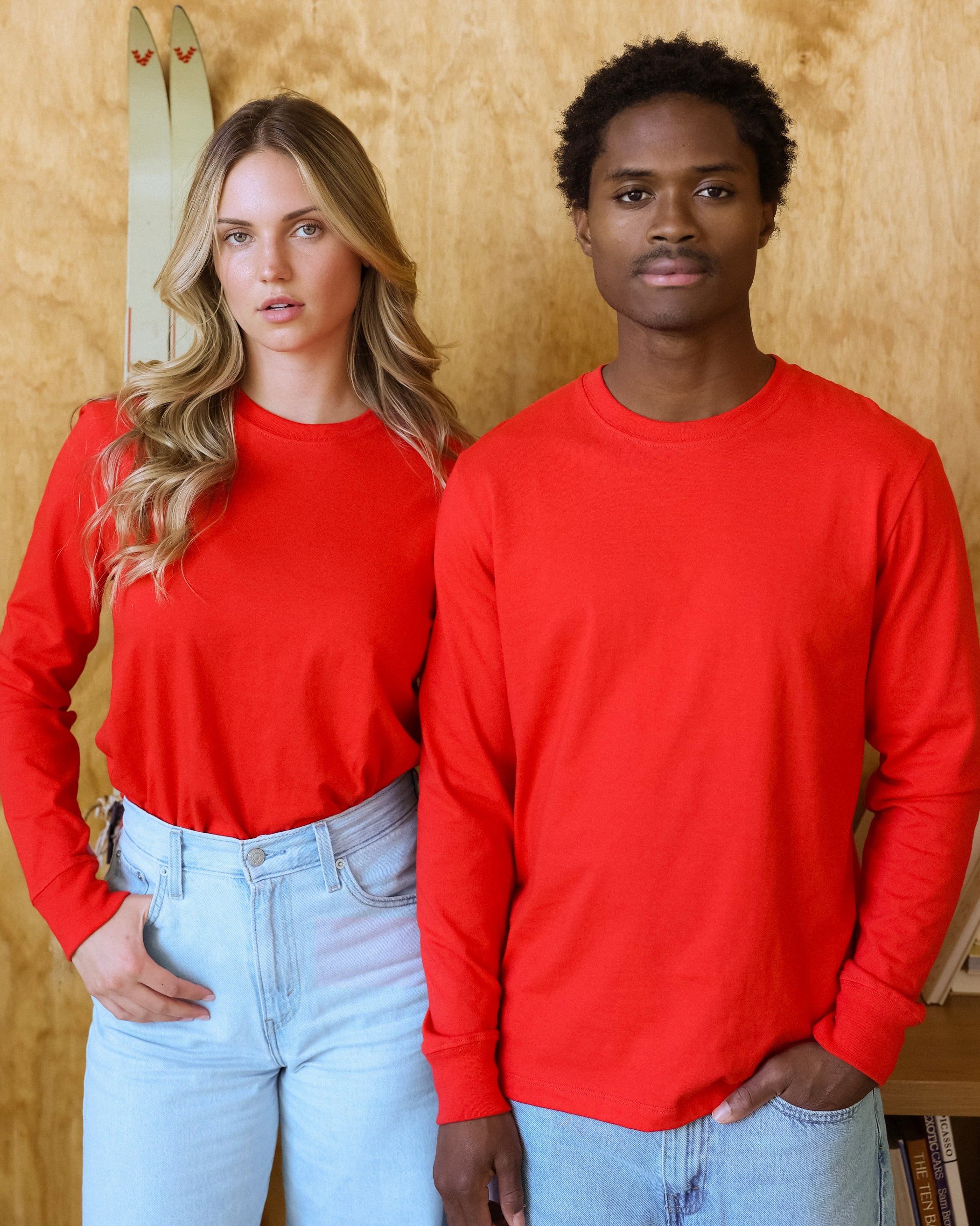 100% Cotton Made in Canada Monday Long Sleeve Tee Tart - Province of Canada