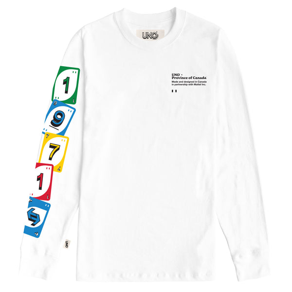 UNO™ Card Up Your Long Sleeve Tee - Unisex