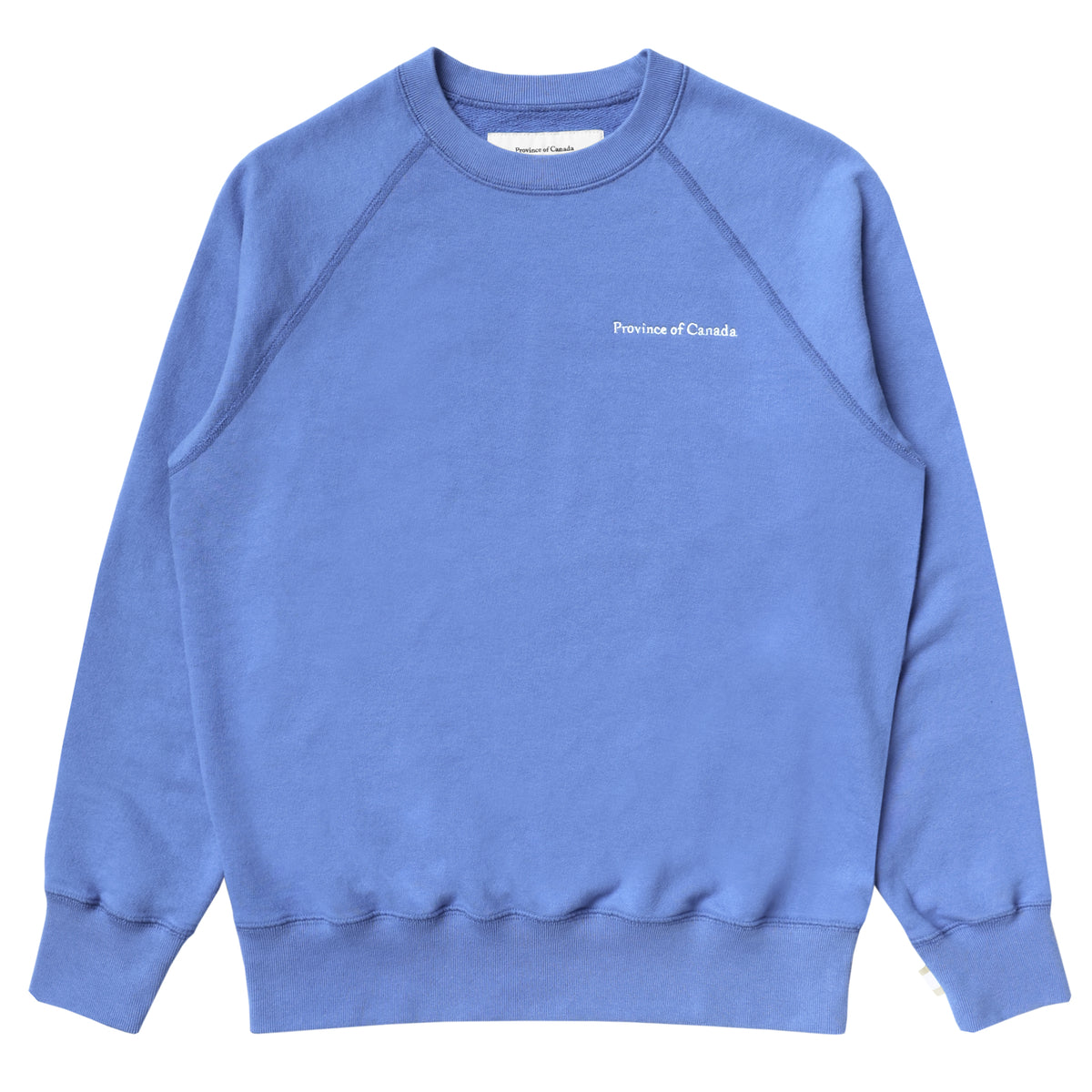 Made in Canada - French Terry Sweatshirt Periwinkle - Unisex - Province of Canada