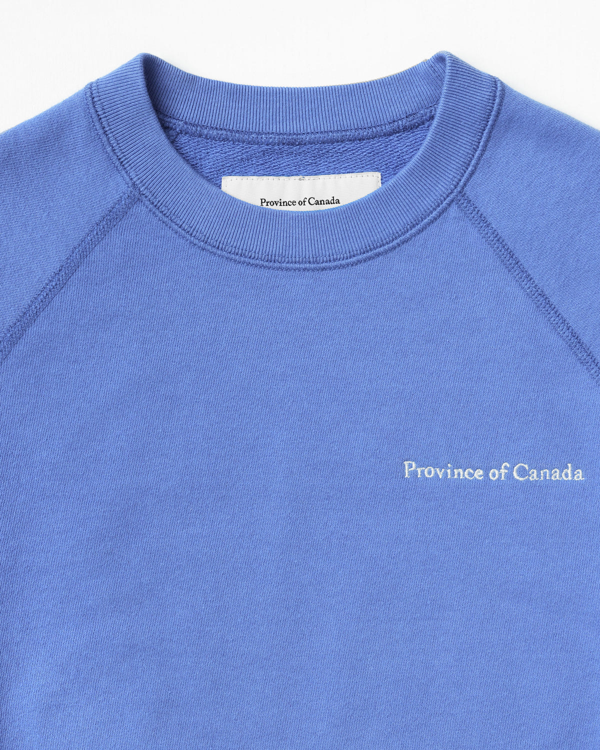 Made in Canada - French Terry Sweatshirt Periwinkle - Unisex - Province of Canada