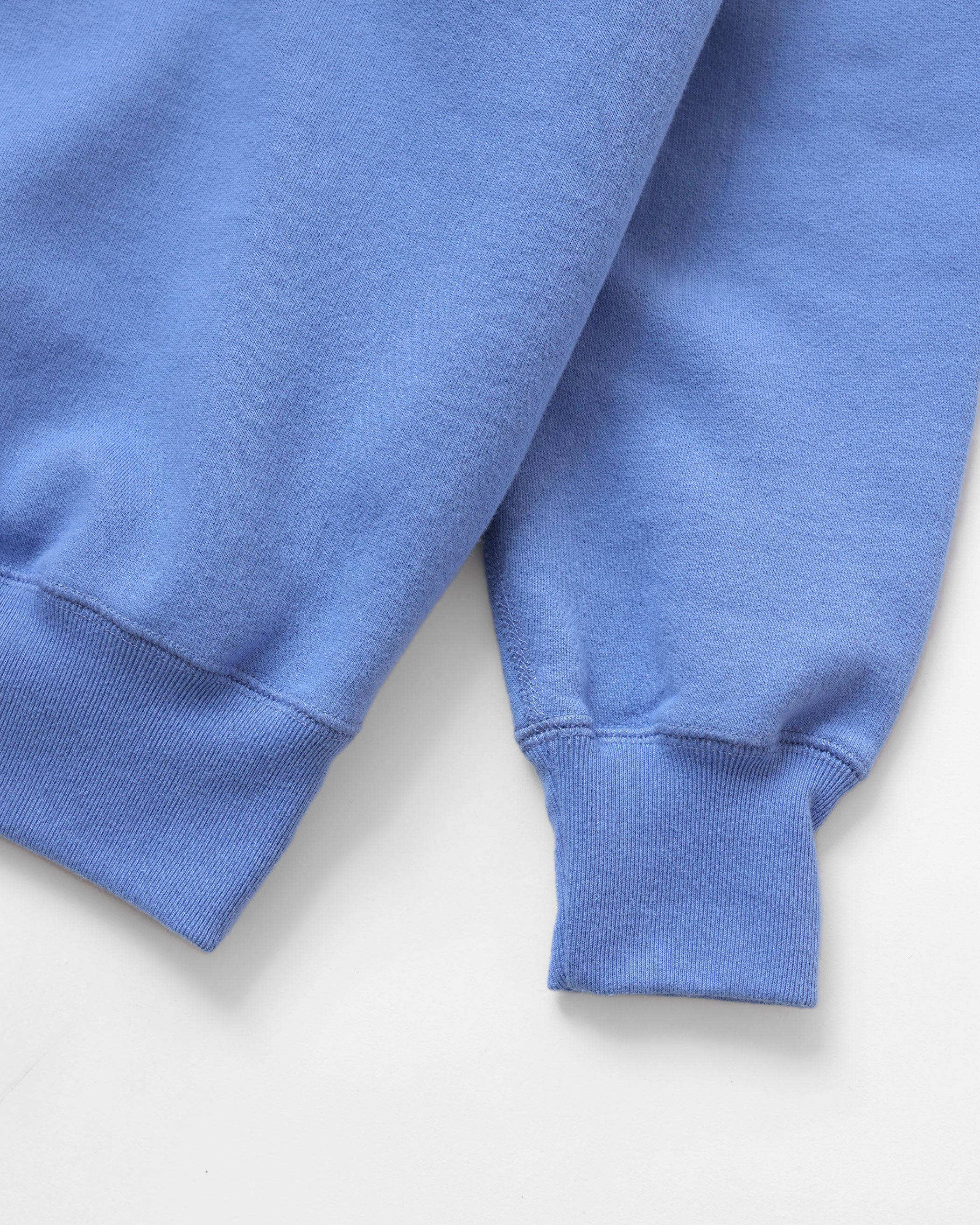 Made in Canada Half Zip Fleece Sweatshirt Periwinkle - Unisex - Province of Canada
