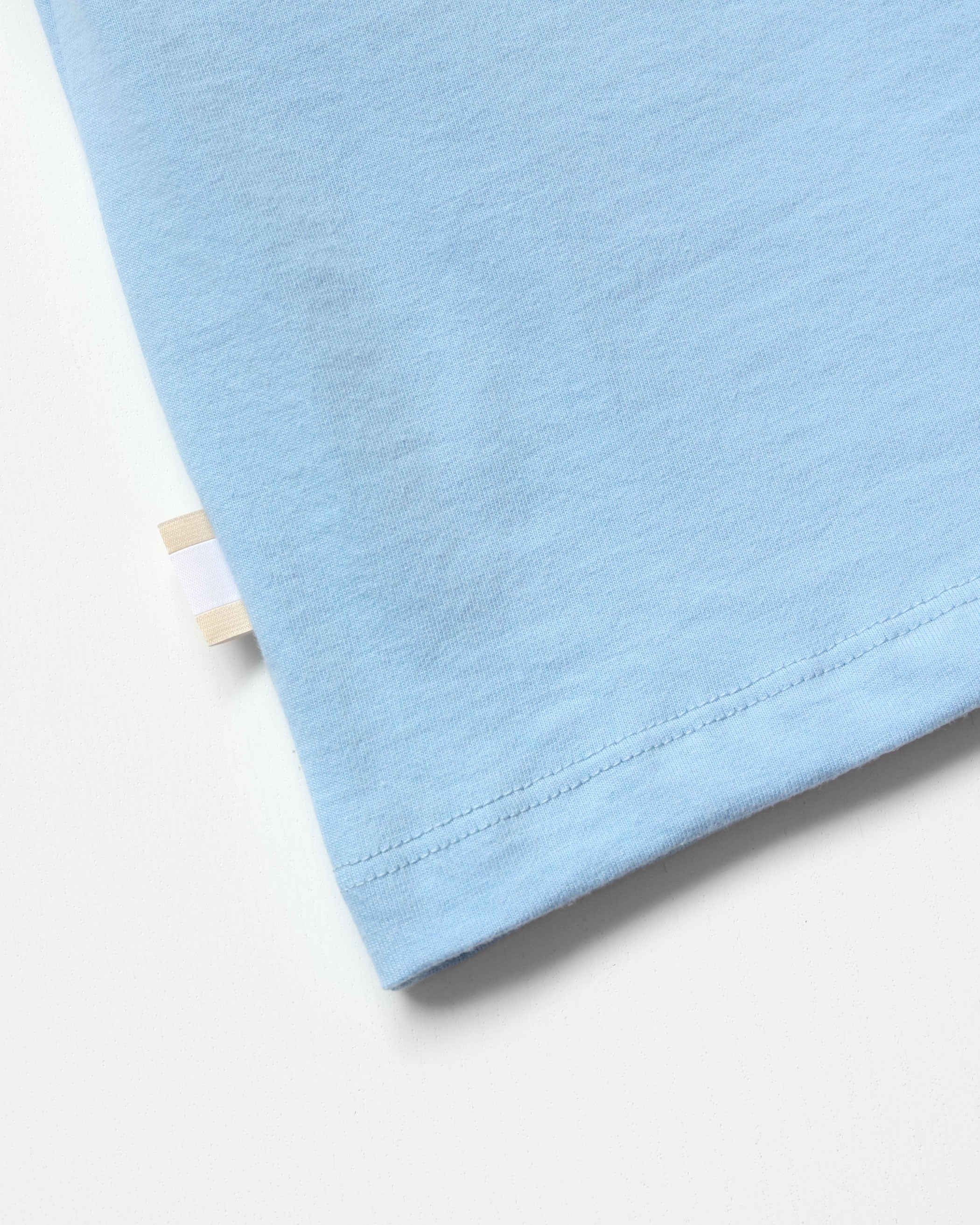 Made in Canada 100% Organic Cotton Monday Crop Top Sky Blue - Unisex - Province of Canada