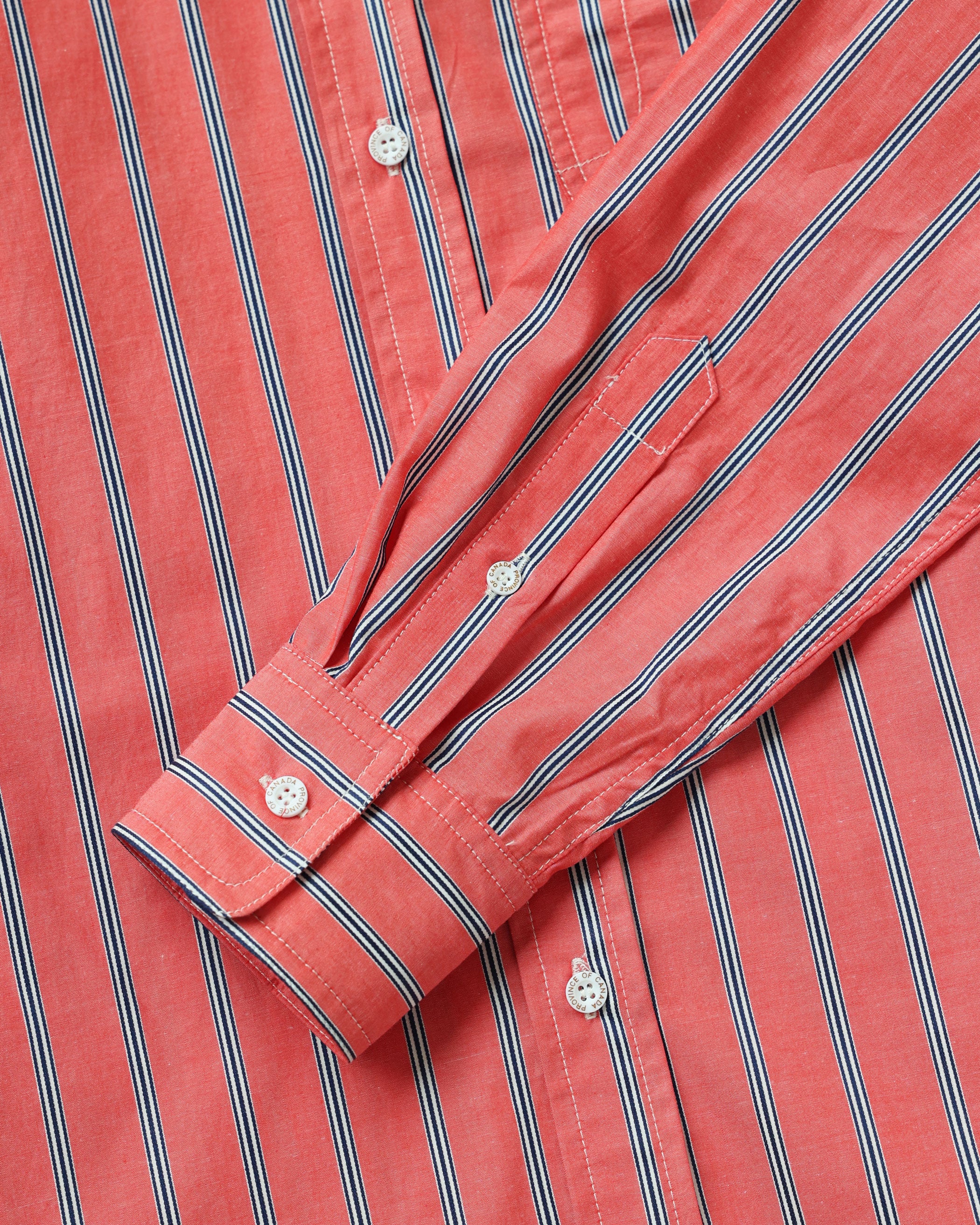 Made in Canada 100% Cotton Button Down Chelton Shirt - Unisex - Province of Canada